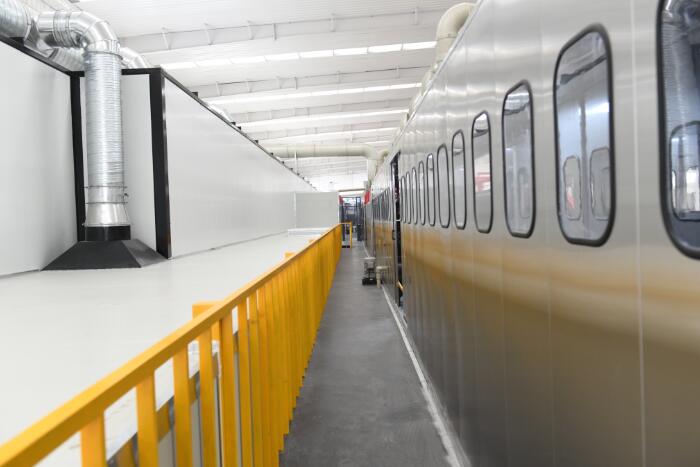 烘道與前處理通道